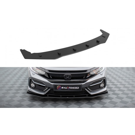 Body kitek és vizuális kiegészítők Street Pro Első splitter Honda Civic Sport Mk 10 | race-shop.hu