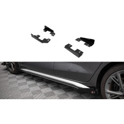 MAXTON DESIGN oldalsó flapsok Audi S3/A3 S-Line 8Y-hoz, fényes fekete