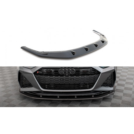 Body kitek és vizuális kiegészítők Karbonos Első splitter Audi RS6 C8 / RS7 C8 | race-shop.hu