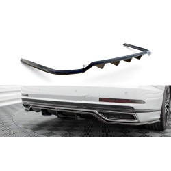 Központi hátsó splitter (függőleges sávokkal) Audi A8 S-Line D5