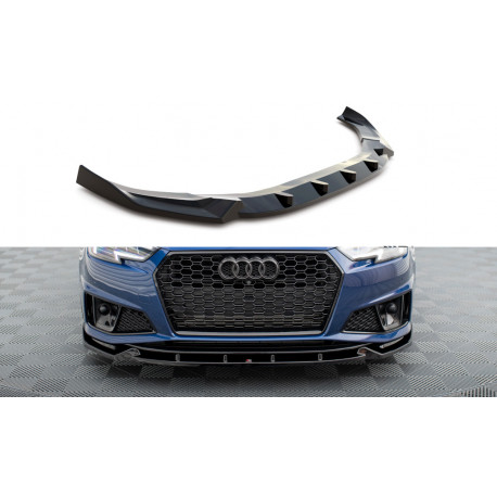 Body kitek és vizuális kiegészítők Első splitter V.1 Audi A4 Competition B9 | race-shop.hu