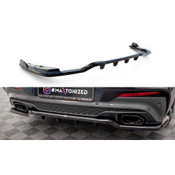 Központi hátsó splitter (függőleges sávokkal) V.2 BMW X4 M-Pack G02