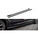 Body kitek és vizuális kiegészítők MAXTON DESIGN küszöb toldatok BMW X4 M-Pack G02-höz, fényes fekete, V2 | race-shop.hu