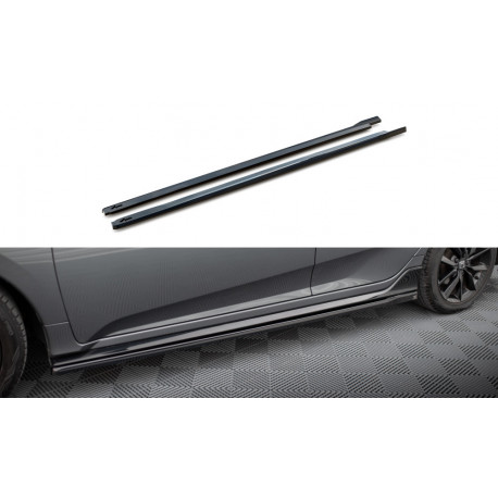 Body kitek és vizuális kiegészítők Oldalsó szoknyák diffúzorok Honda Civic Sport Mk 10 | race-shop.hu