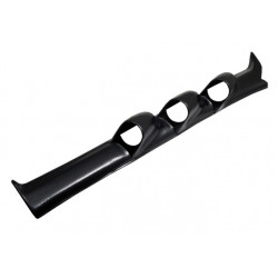 Műszeróra tartó DIN rádió tér helyére, 52 mm-es átmérővel óra számára tartő Honda CRX 1988-91 A oszlop