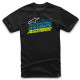 Pólók Alpinestars Hashed rövid ujjú (T-Shirt) fekete | race-shop.hu