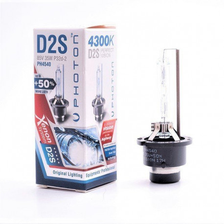 Izzók és xenonlámpák PHOTON XENON D SERIES D2S xenon fényszóró lámpák 85V 35W P32d-2 4300K (1db) | race-shop.hu