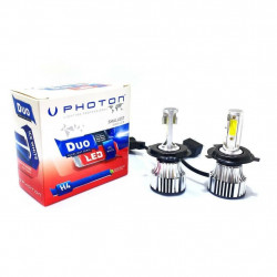 PHOTON DUO SERIES H4 headlight LED lamps 12-24V / P43t 6000Lm (2pcs)