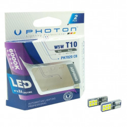 PHOTON LED EXCLUSIVE SERIES 6000K W5W car light bulb 12V 5W W2.1×9.5d (2pcs)