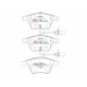 DBA fékek DBA Brake Pads Street Performance, Front Axle DB2210SP | race-shop.hu