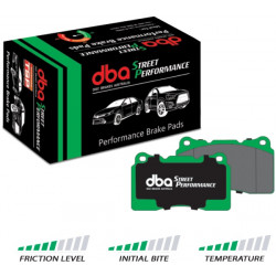 DBA Brake Pads Street Performance, Rear Axle DB1865SP
