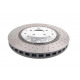 DBA fékek DBA 5000 series Crossed Drilled & Dimpled Silver Hat DBA53002SLVXD (2 pcs) | race-shop.hu
