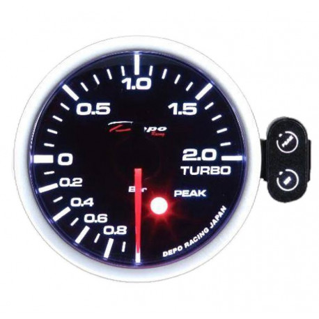 DEPO PK széria 52mm Orák DEPO Programozható óra Turbonyomás elektromos - 1 és 2bar | race-shop.hu