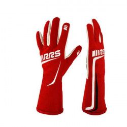 FIA versenykesztyű RRS GRIP 2 (belső varrás), piros