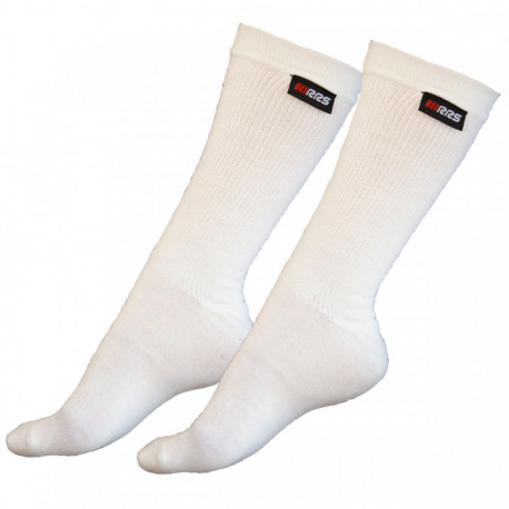 Alsónemű FIA tűzálló zokni RRS GRIP MAX (magas szárú), fehér - DUPLICATE | race-shop.hu
