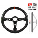 Kormányok 3 küllős sportkormány RRS Carbon 90, 350mm, karbon, vastagság 32/28mm, 90mm mélység, karbon/fekete/piros | race-shop.hu