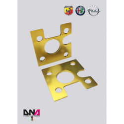 DNA RACING rear negative camber plates kit for FIAT 500 USA/ABARTH INCL. (2010-)