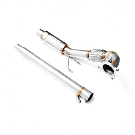 Down pipe, dump pipe Downpipe VOLKSWAGEN Golf VI R 2.0 TSI + SILENCER | race-shop.hu