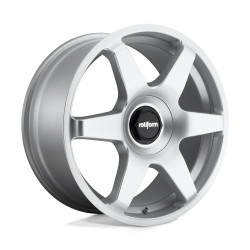 Rotiform R114 SIX wheel 19x8.5 5x108/5x112 72.56 ET45, Gloss silver