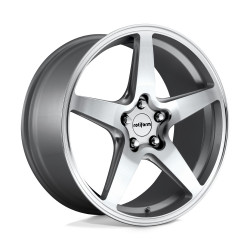 Rotiform R147 WGR felni 18x8.5 5x112 66.56 ET45, FénIgen ezüst