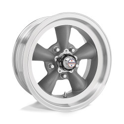 American Racing Vintage VN105 TORQ THRUST D felni 15x8 5x114.3 83.06 ET0, szürke