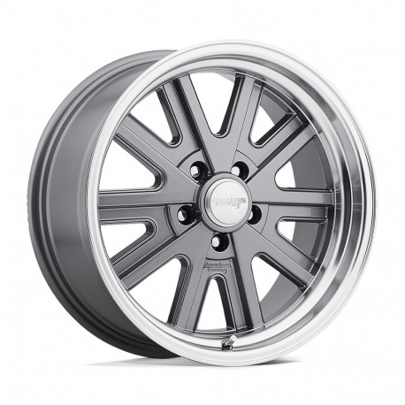 Alufelnik American Racing American Racing Vintage VN527 427 MONO CAST felni 17x8 5x114.3 76.5 ET0, szürke | race-shop.hu