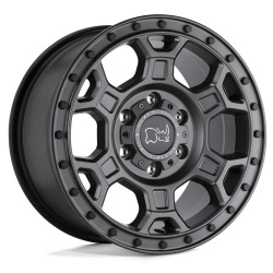 Black Rhino midhill felni 17x8 6x130 84.1 et45, matt metál