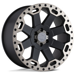 Black Rhino warlord felni 17x8 6x130 84.1 et52, matt fekete