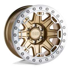 Black Rhino rift beadlock felni 17x8.5 8x170 125.1 et-38, matt arany