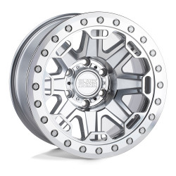 Black Rhino rift beadlock felni 17x8.5 8x170 125.1 et-38, ezüst