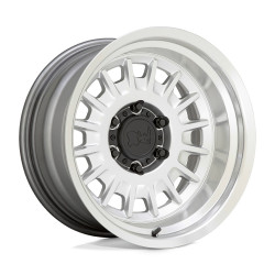 Black Rhino aliso felni 17x9 6x139.7 106.1 et-38, fénigen ezüst