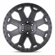 Alufelnik Black Rhino Black Rhino warlord felni 17x9 6x139.7 112.1 et12, matt metál | race-shop.hu