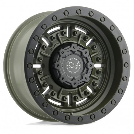 Alufelnik Black Rhino Black Rhino abrams felni 17x9.5 5x127 71.5 et-18, oliva zöld | race-shop.hu