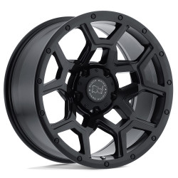 Black Rhino overland felni 18x8 5x120 76.1 et35, matt fekete