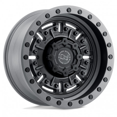 Alufelnik Black Rhino Black Rhino abrams felni 18x9.5 6x139.7 112.1 et-18, matt metál | race-shop.hu
