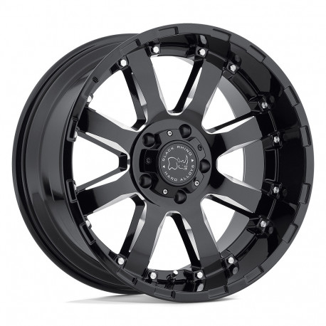 Alufelnik Black Rhino Black Rhino sierra felni 20x10 8x165.1 122.4 et-23, fénigen fekete | race-shop.hu