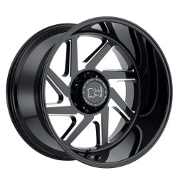 Black Rhino swerve felni 20x12 8x165.1 122.4 et-44, fénigen fekete