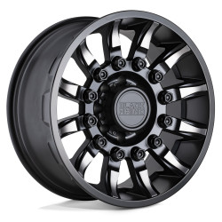 Black Rhino mission felni 20x9 8x165.1 122.4 et-18, matt fekete