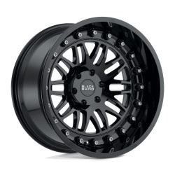 Black Rhino fury felni 20x9.5 5x139.7 78.1 et0, fénigen fekete