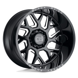 Black Rhino reaper felni 22x14 8x180 125.1 et-76, fénigen fekete