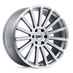 Black Rhino spear felni 24x10 5x139.7 78.1 et25, ezüst
