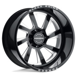 Black Rhino blaster felni 24x14 5x127 71.5 et-76, fénigen fekete