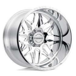 Black Rhino twister felni 24x14 6x139.7 112.1 et-76, ezüst
