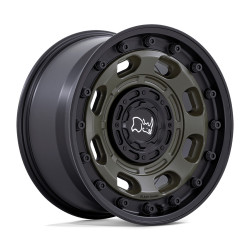 Black Rhino atlas felni 16x8 6x120/6x139.7 78.1 et-10, oliva zöld