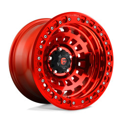 Fuel D100 ZEPHYR BEADLOCK felni 17x9 5x127 71.5 ET-38, piros