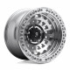 Alufelnik Fuel Fuel D102 ZEPHYR BEADLOCK felni 17x9 6x139.7 106.1 ET-15, ezüst | race-shop.hu
