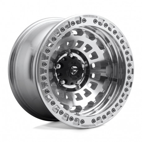 Alufelnik Fuel Fuel D102 ZEPHYR BEADLOCK felni 17x9 6x139.7 106.1 ET-15, ezüst | race-shop.hu