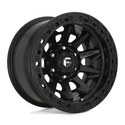 Fuel D114 COVERT BEADLOCK felni 17x9 5x127 71.5 ET-15, Matt fekete