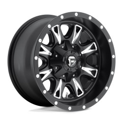 Fuel D513 THROTTLE felni 17x9 5x114.3/5x127 78.1 ET-12, Matt fekete