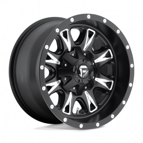 Alufelnik Fuel Fuel D513 THROTTLE felni 17x9 8x165.1 125.1 ET1, Matt fekete | race-shop.hu